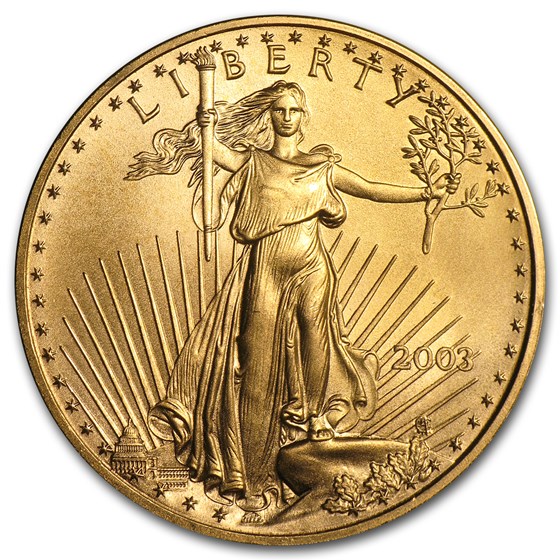 2003 1 oz Gold American Eagle BU 2003 1 oz Gold American Eagle BU